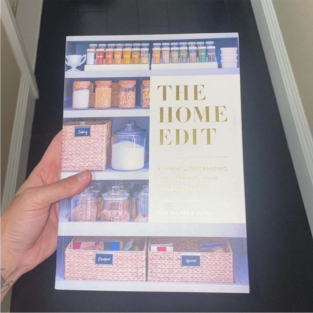 The Home Edit White Kitchen Cookbooks